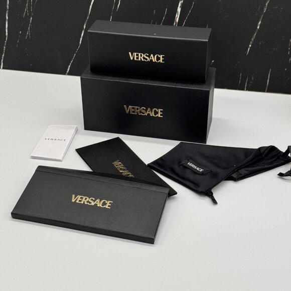 NEW MOD 2275 1000/8V VERSACE WOMEN SUNGLASSES VE2275 10008V GRAY VE2275 1000/8V - Picture 12 of 12